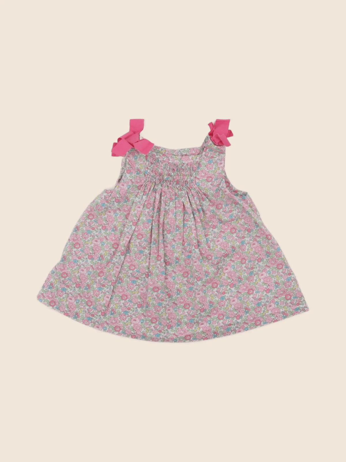 Jacadi - robe liberty multicolore - 6 mois