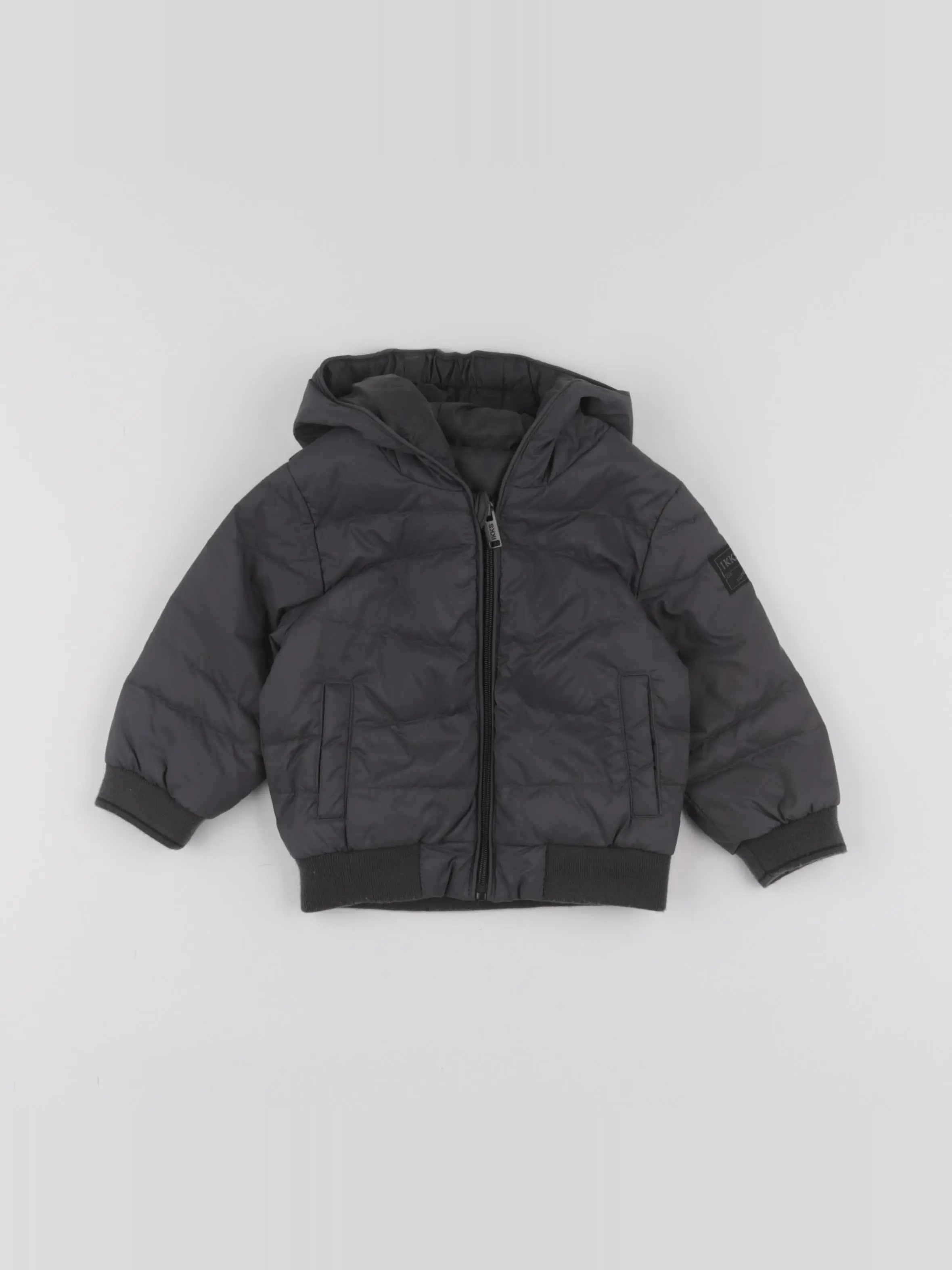 IKKS - doudoune gris - 6 mois