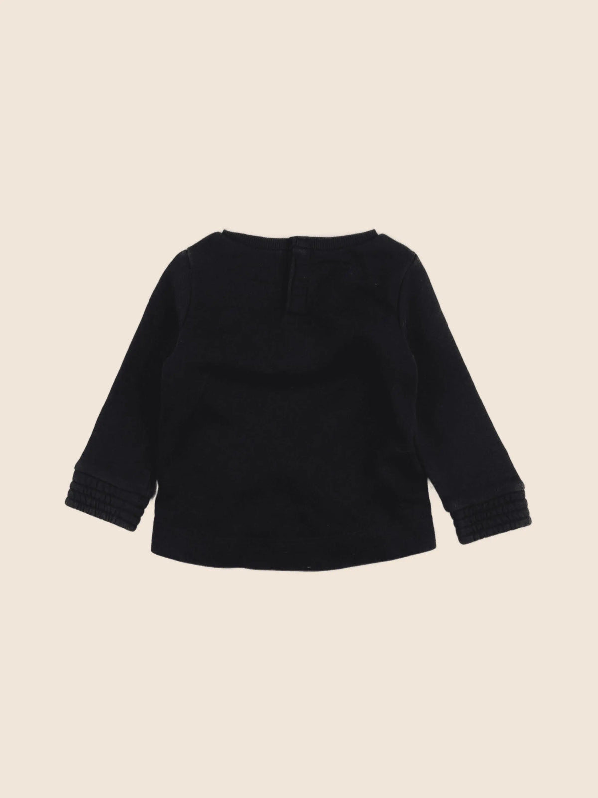 Converse - sweat noir - 18 mois