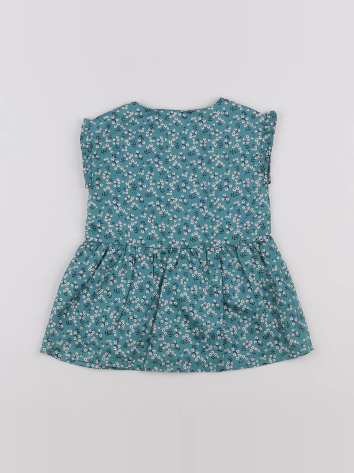 Tape à l'oeil - robe vert - 9 mois