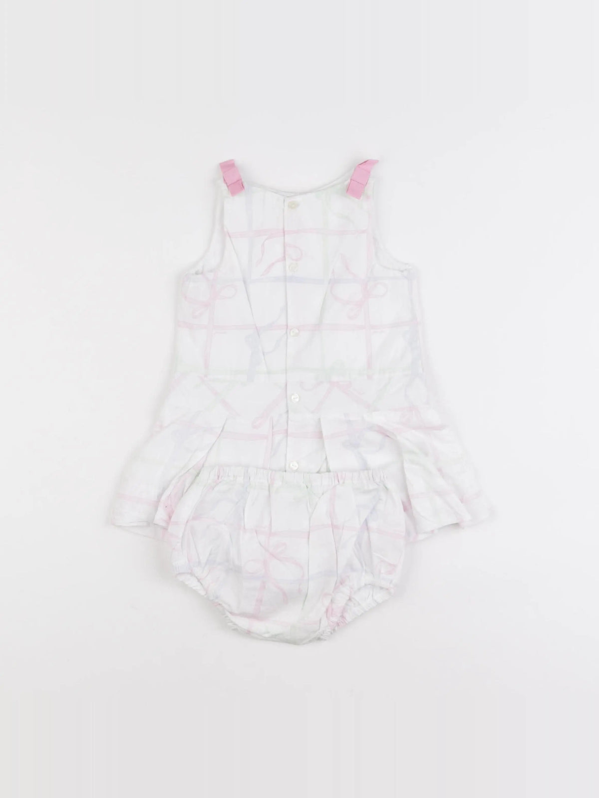 Jacadi - robe blanc - 12 mois