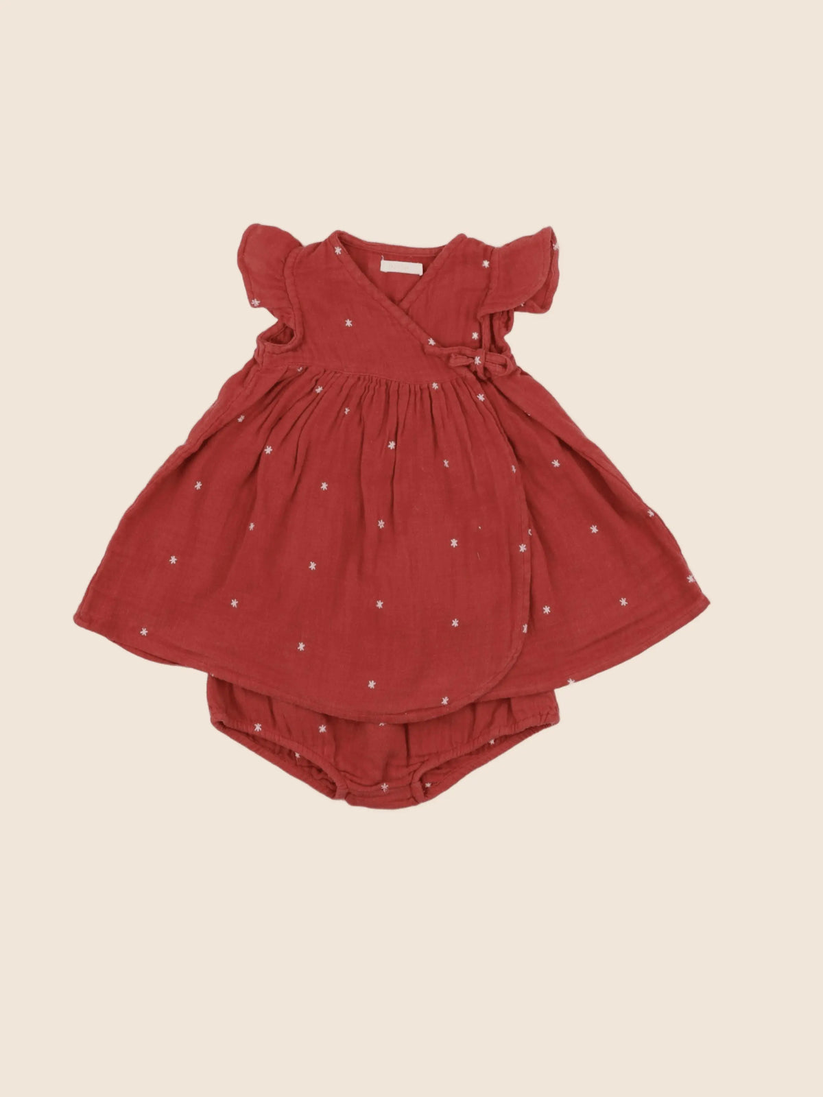 Boutchou - robe marron - 6 mois