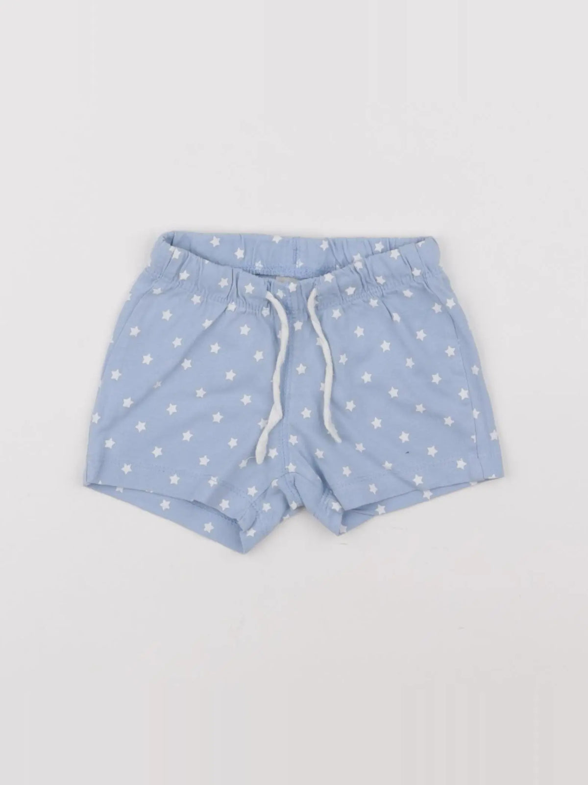 H&M - short bleu - 6 mois