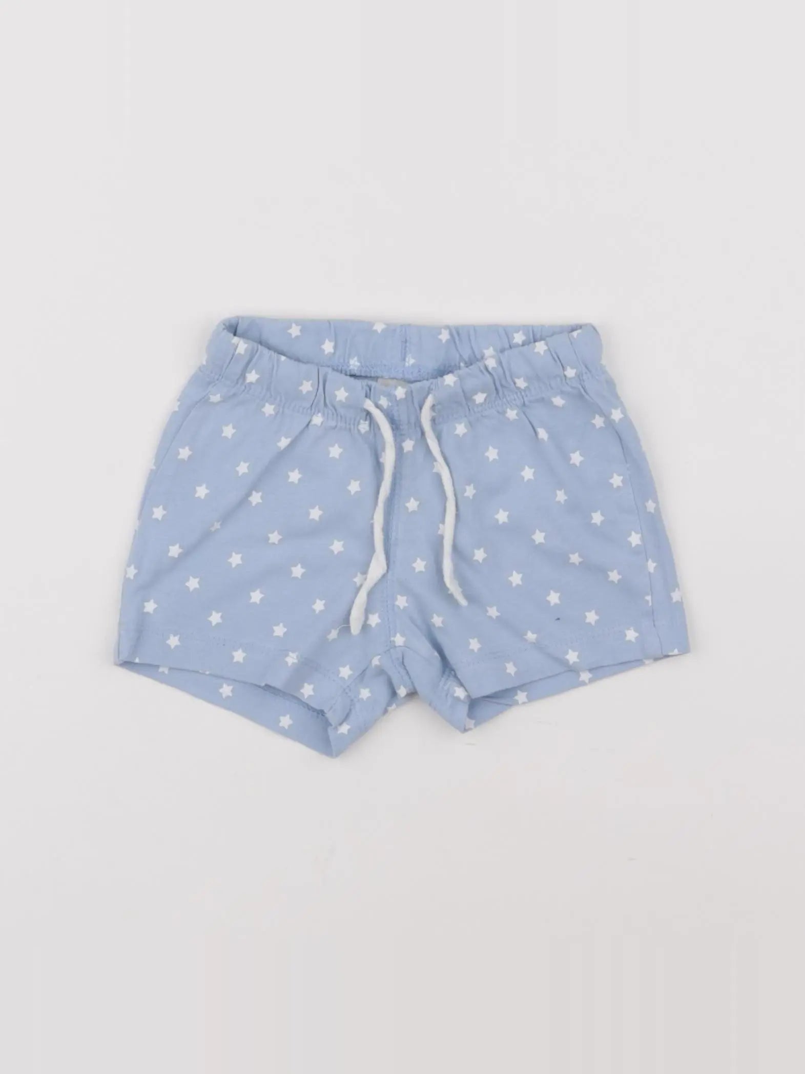 H&M - short bleu - 6 mois