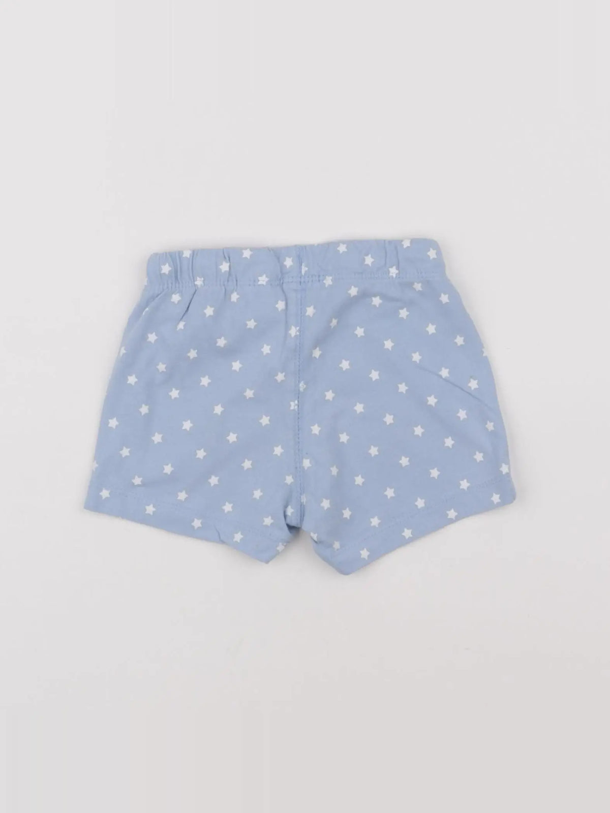 H&M - short bleu - 6 mois