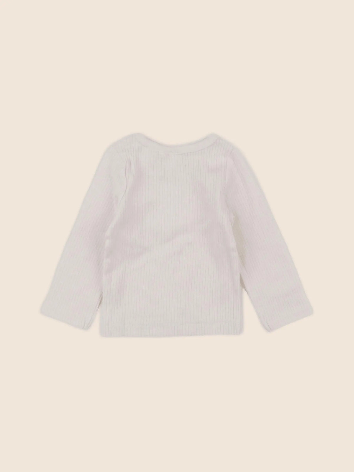 H&M - tee-shirt beige - 3 mois