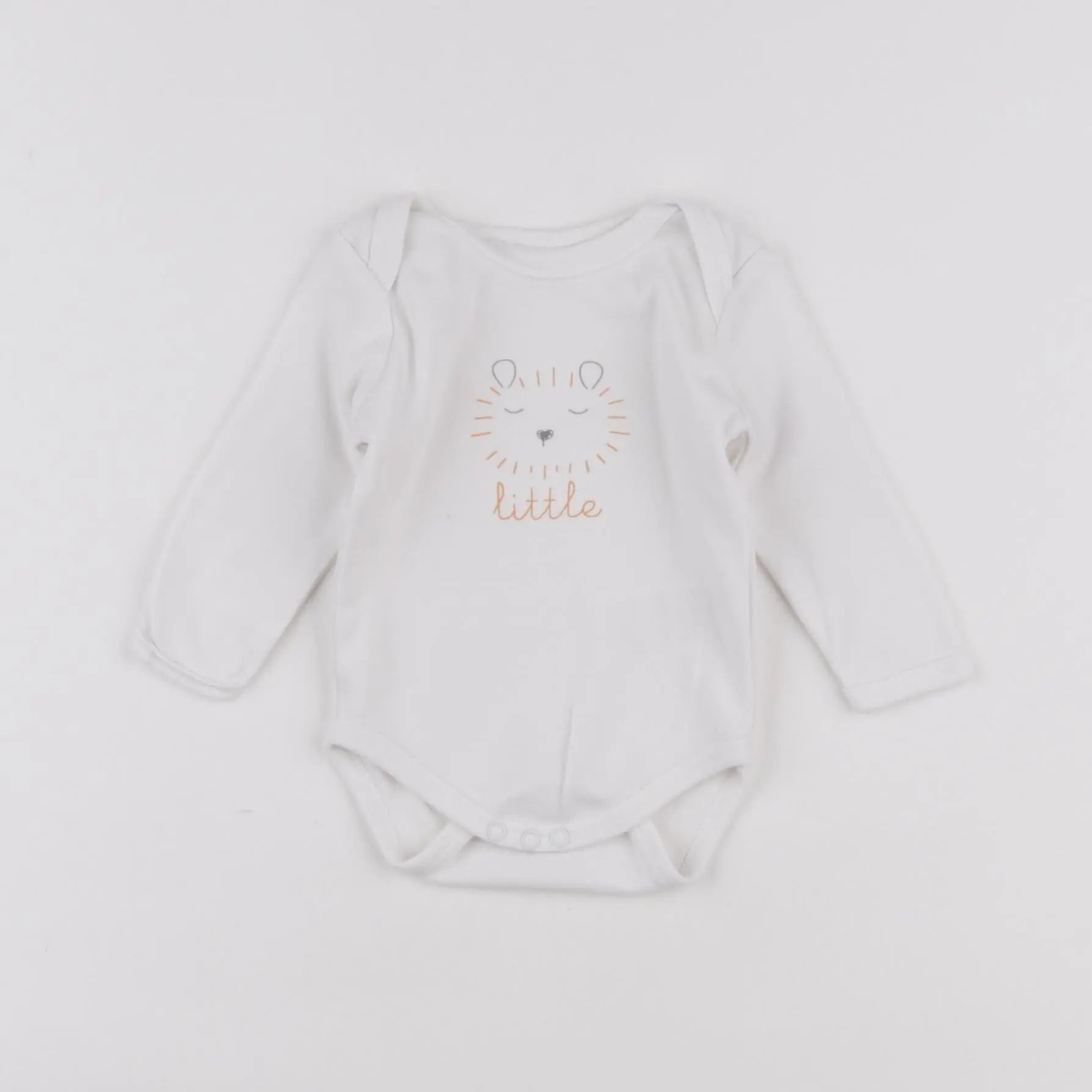 Vertbaudet - body blanc - 3 mois