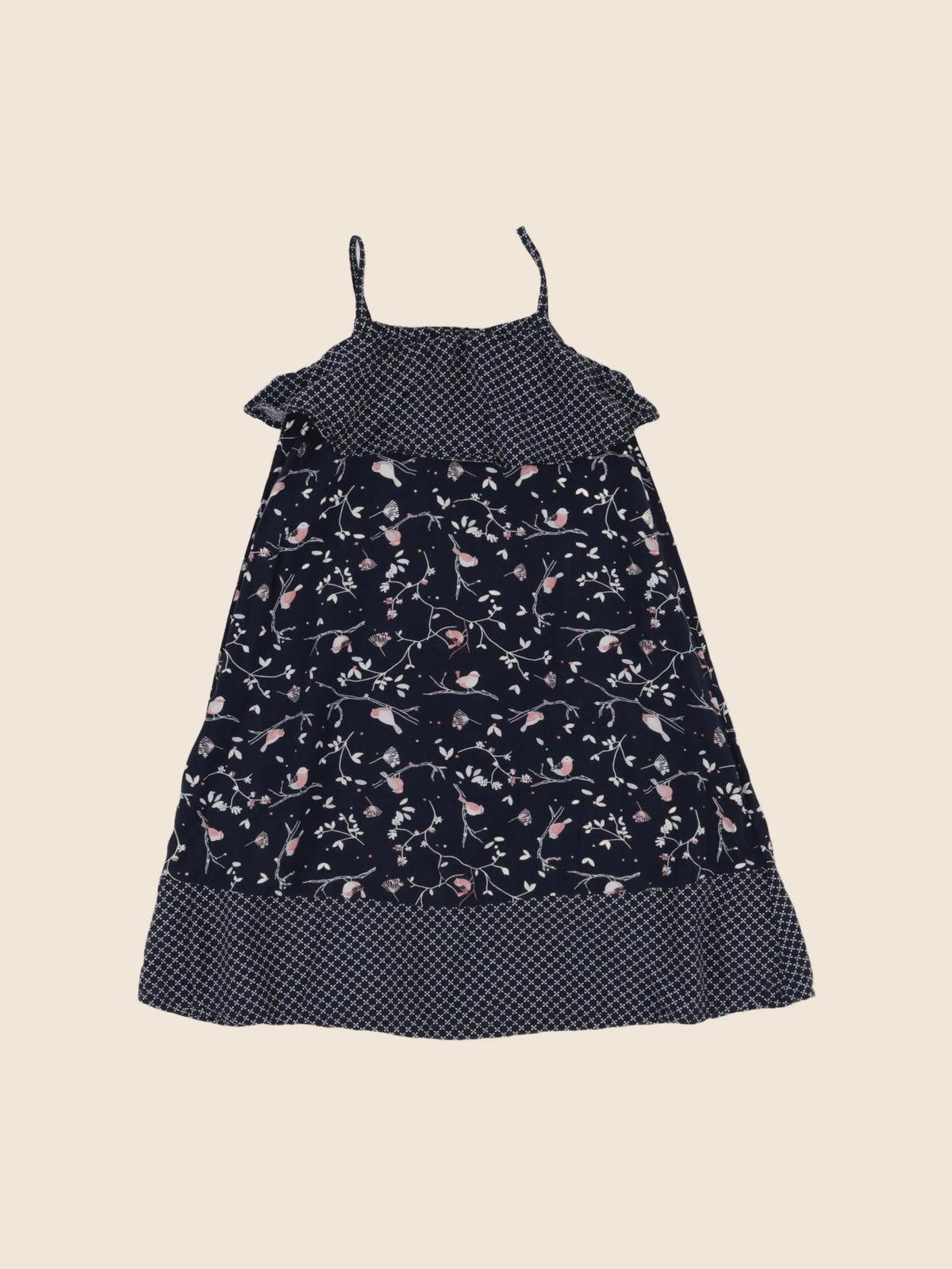 Vertbaudet - robe bleu - 2 ans