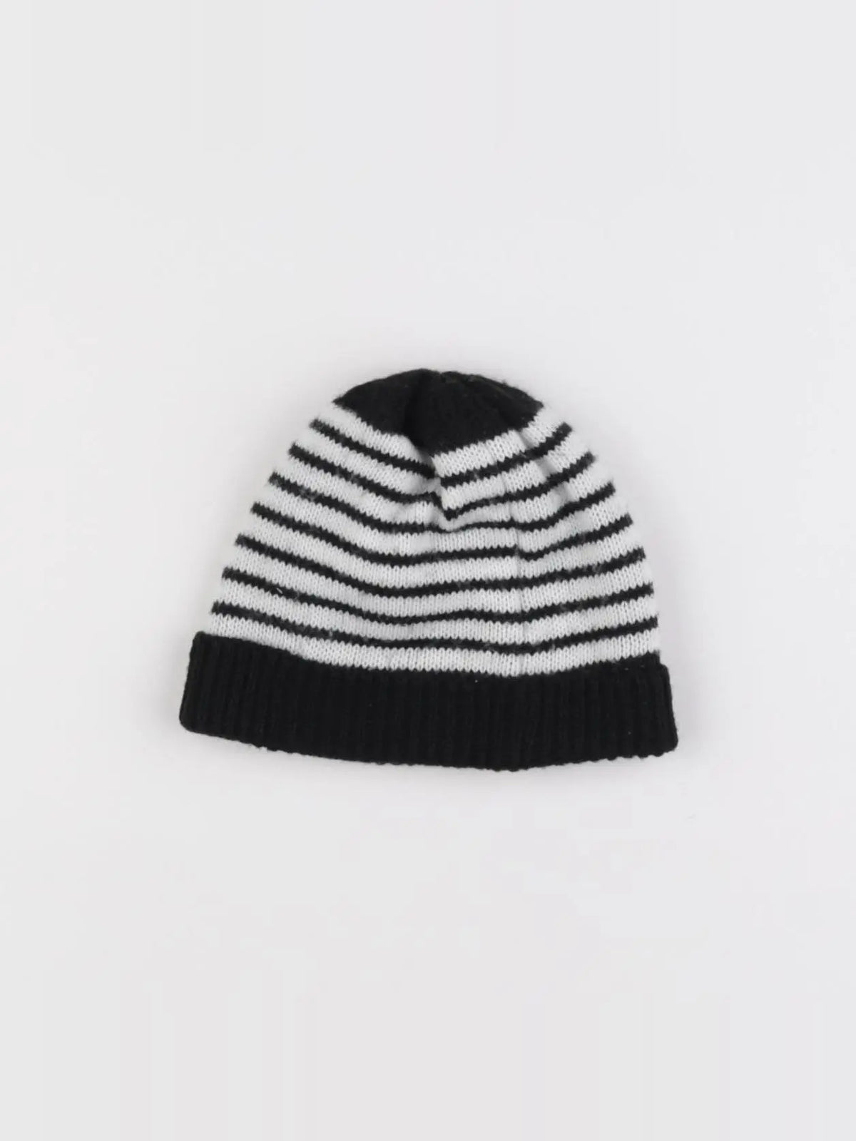 Vertbaudet - bonnet bleu, blanc - 2/3 ans