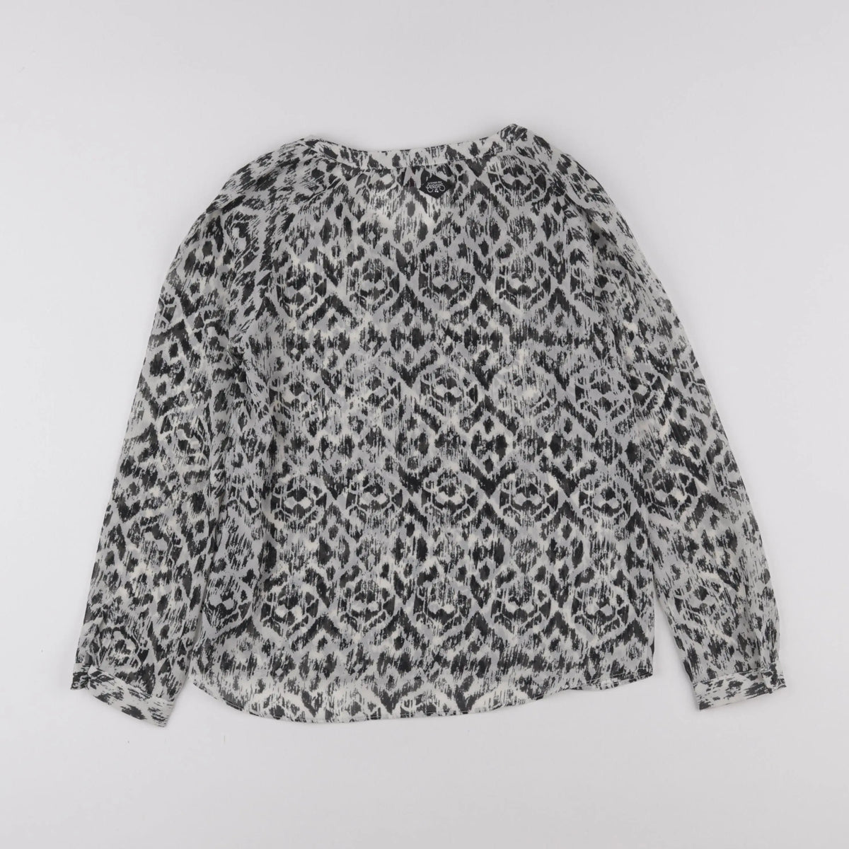 Le temps des cerises - blouse noir, beige - 10 ans
