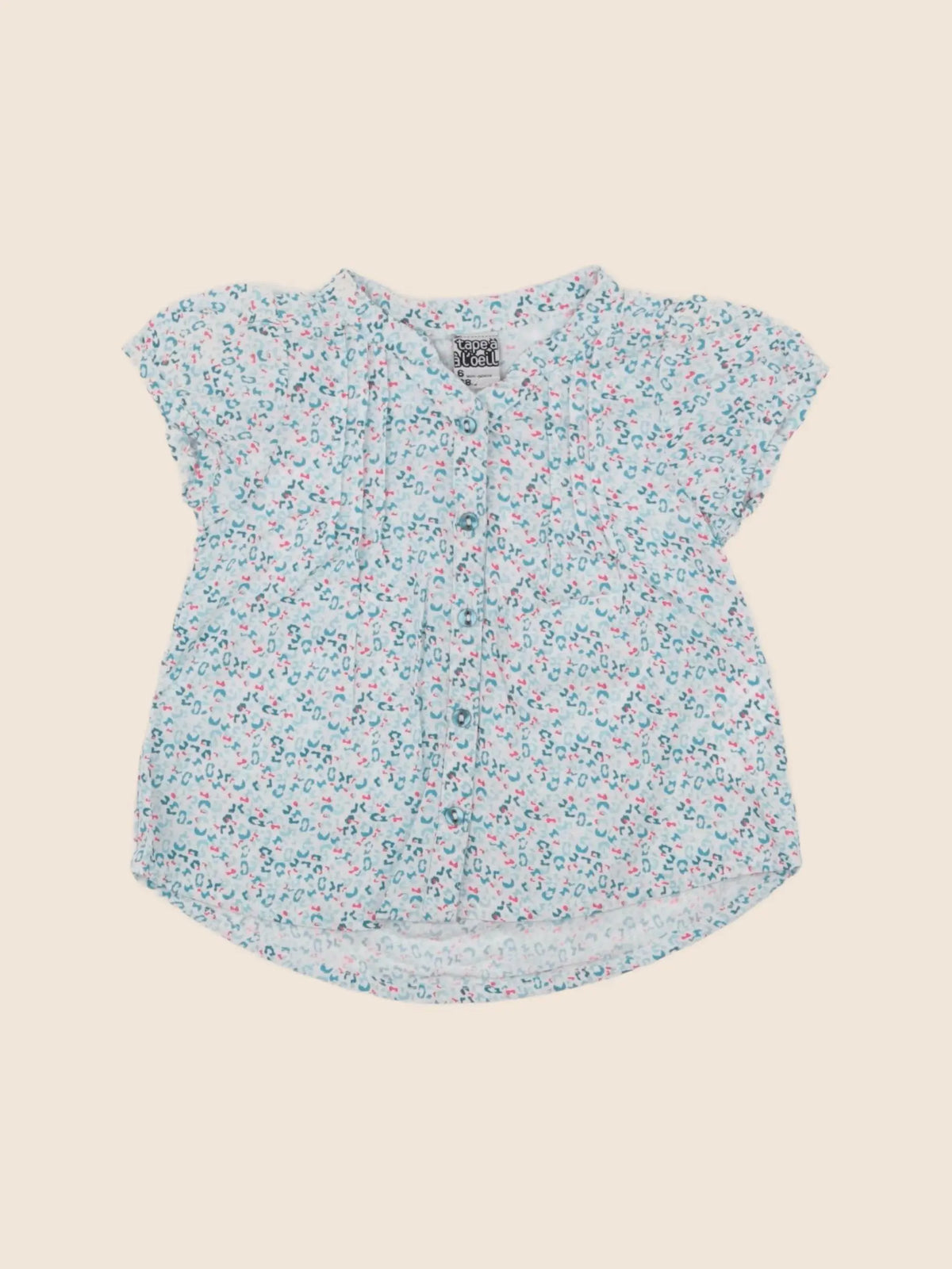 Tape à l'oeil - blouse multicolore - 6 mois