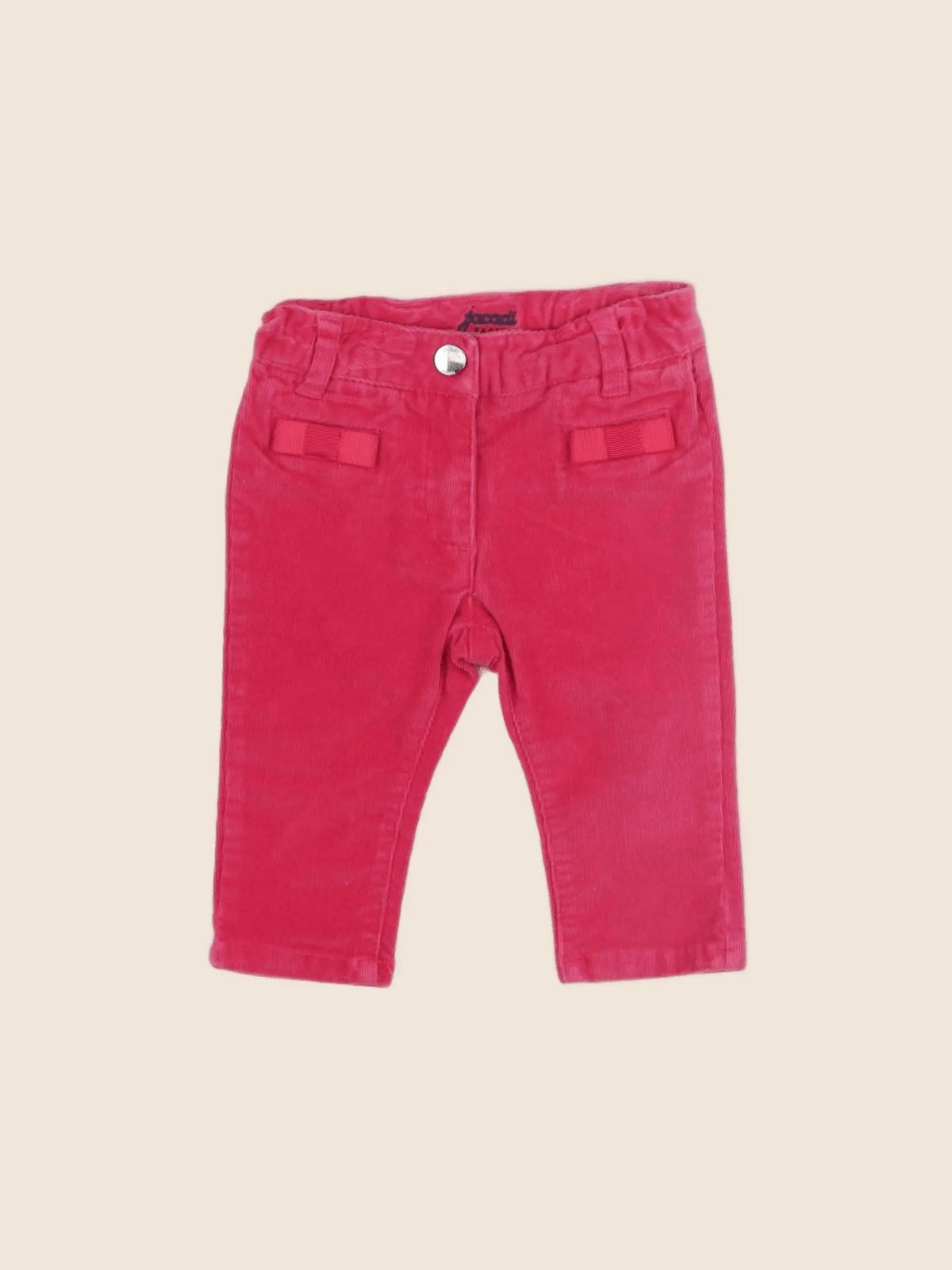 Jacadi - pantalon rose - 6 mois