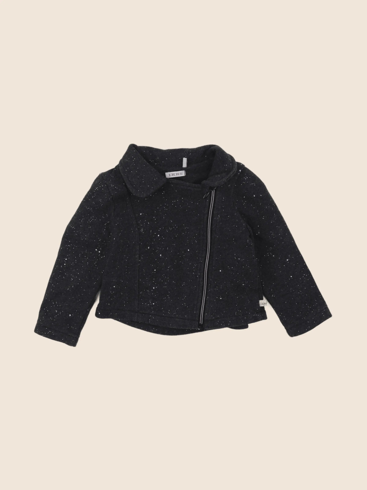 IKKS - veste imprimé au dos gris - 2 ans
