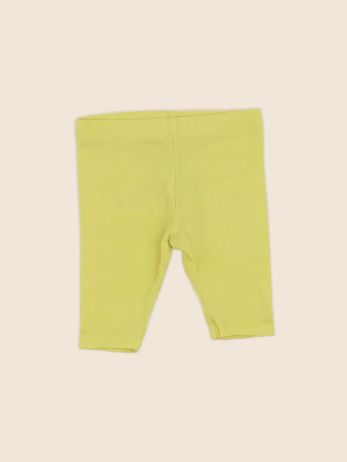 Vertbaudet - legging jaune - 6 mois