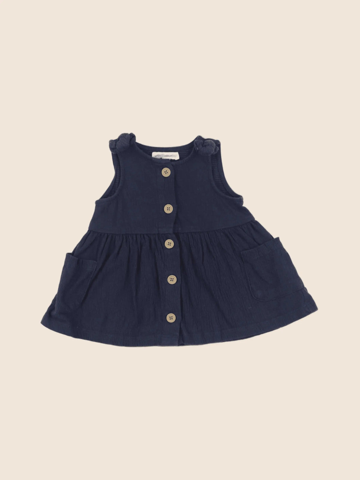 Vertbaudet - robe bleu - 3 mois
