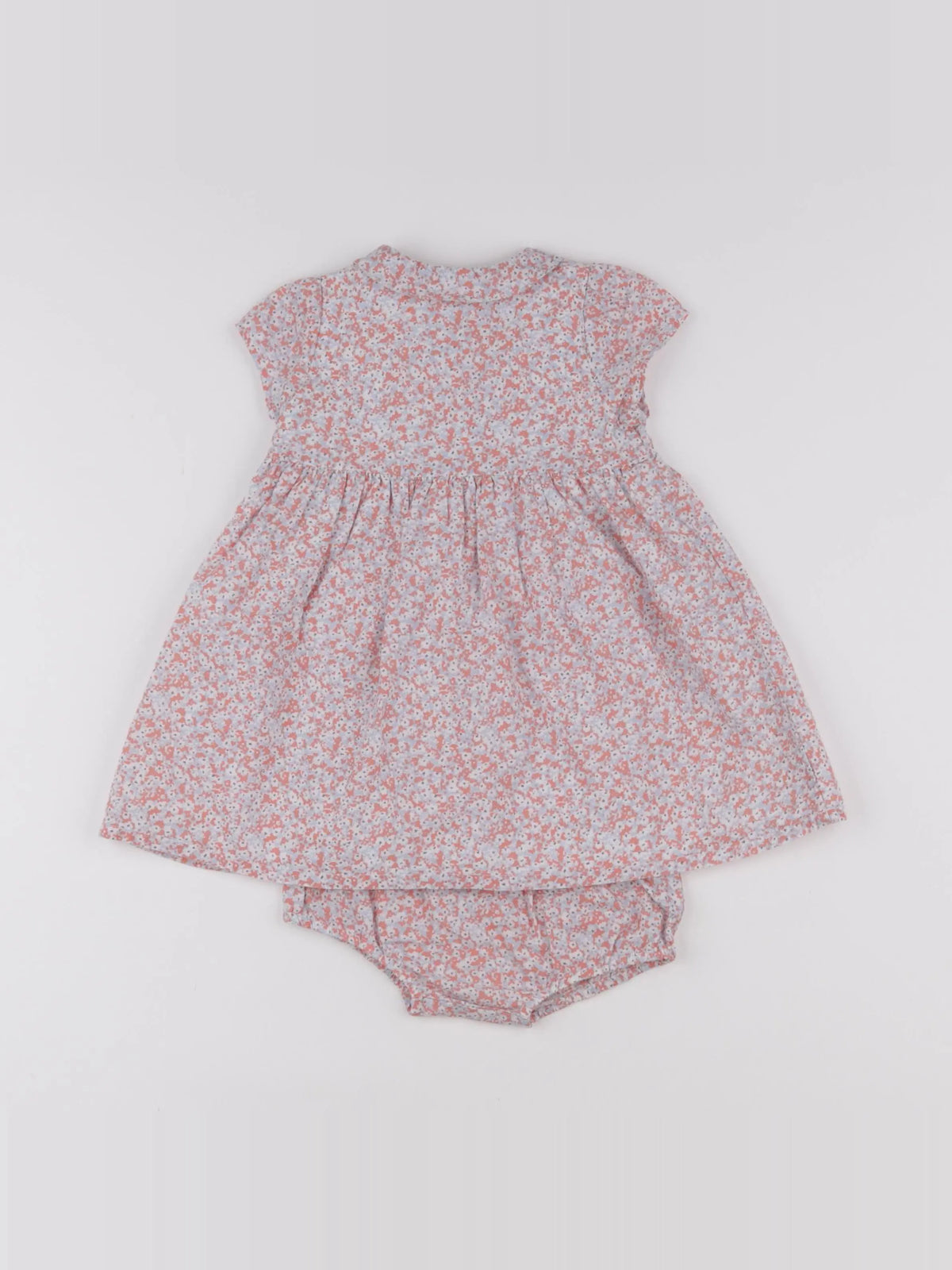 Boutchou - robe orange - 6 mois