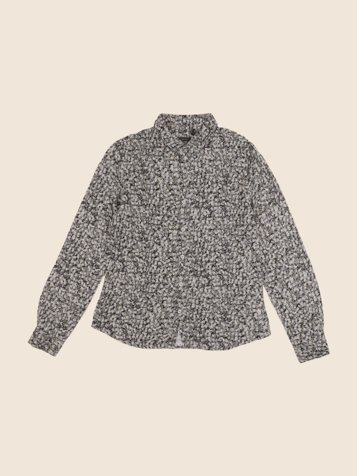 IKKS - chemise gris, vert - 12 ans