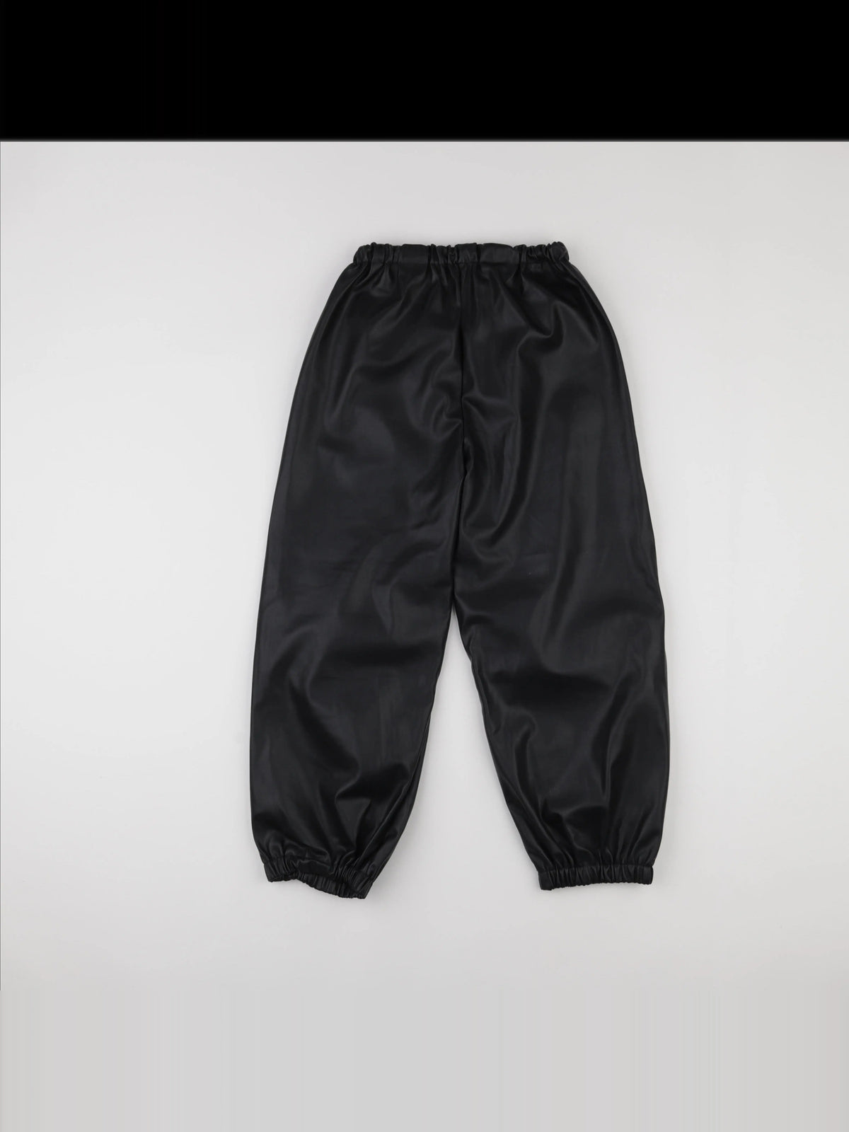 Zara - pantalon noir simili cuir - 11/12 ans
