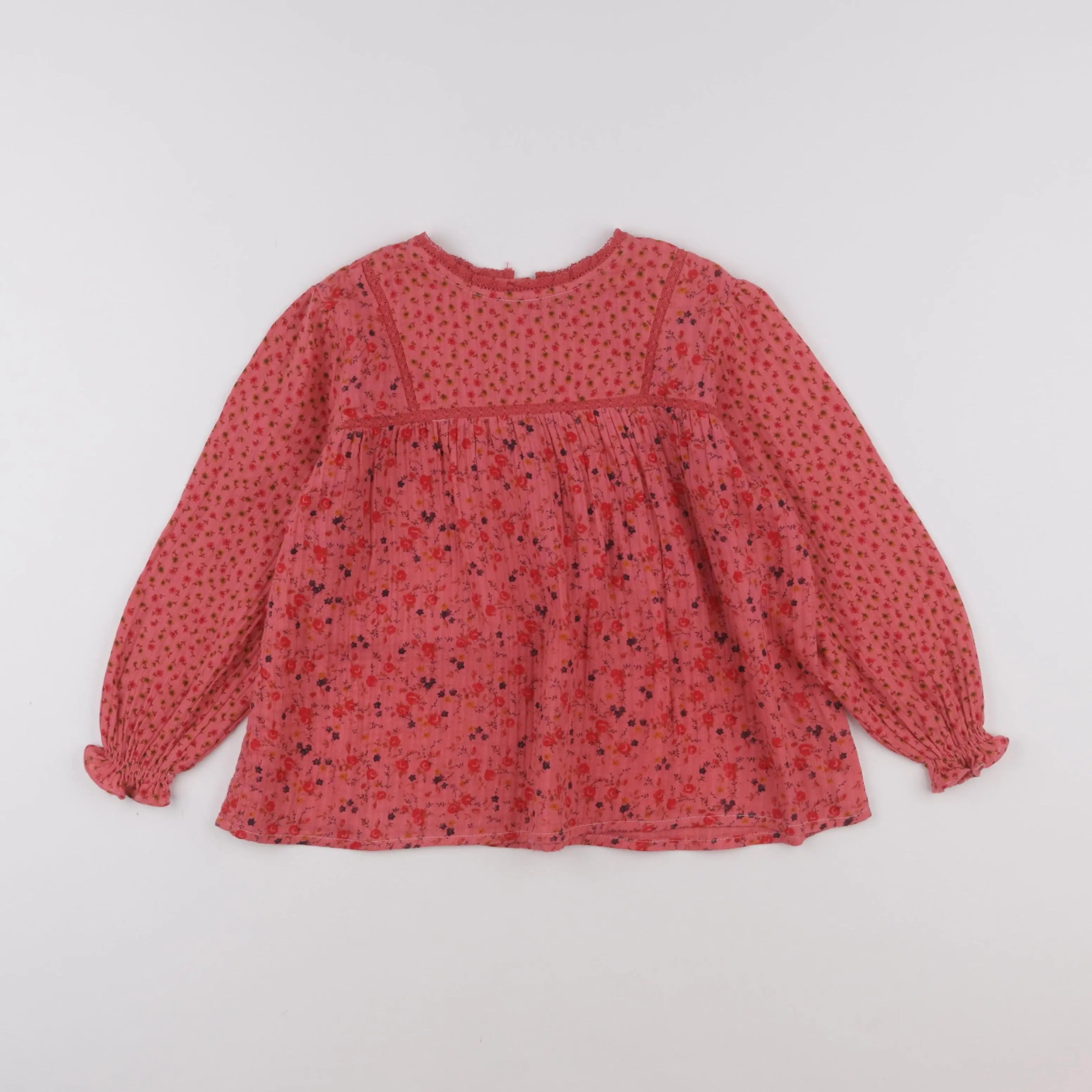 Bonton - blouse rose - 6 ans