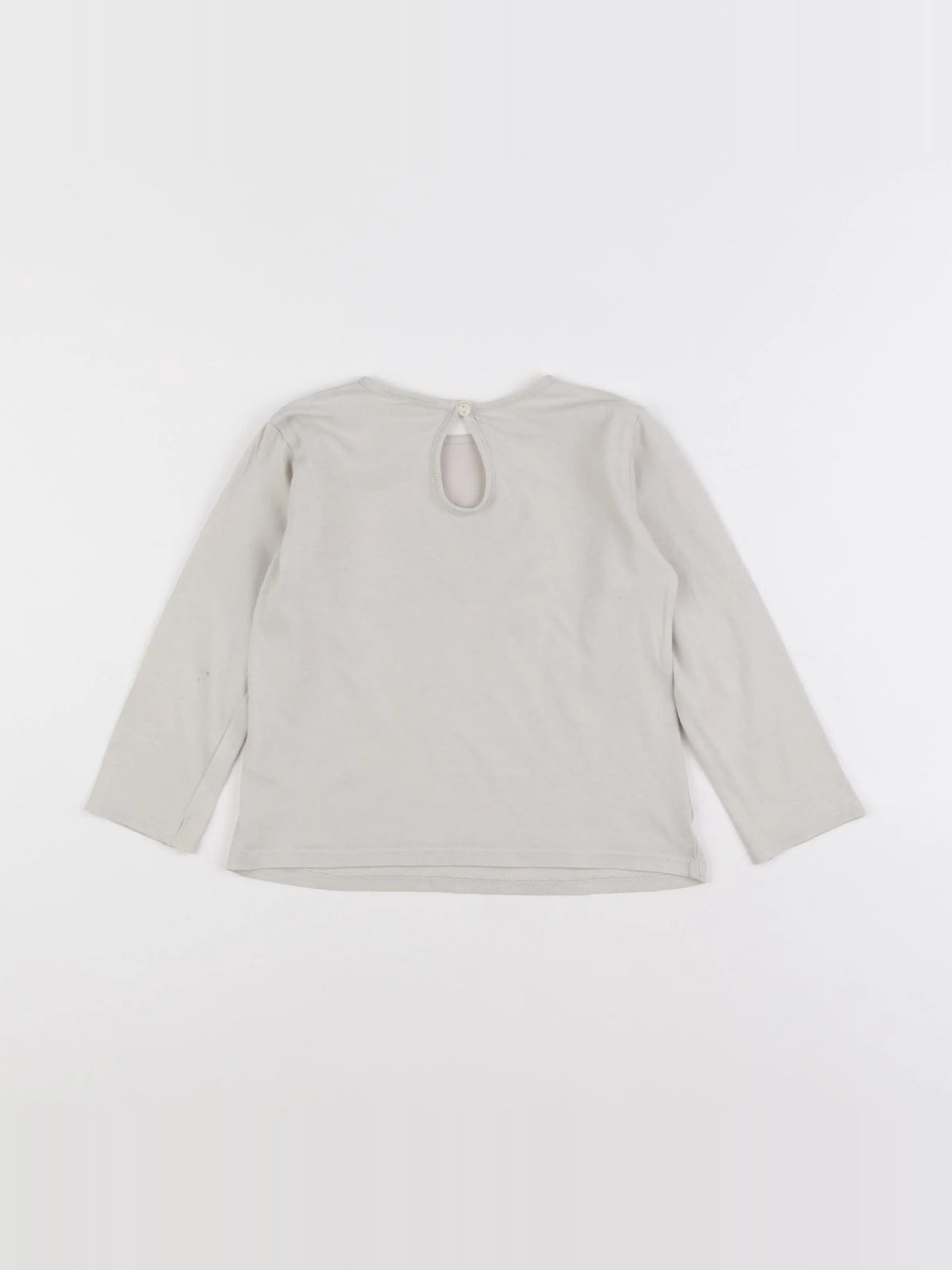 H&M - tee-shirt beige - 18 mois à 2 ans