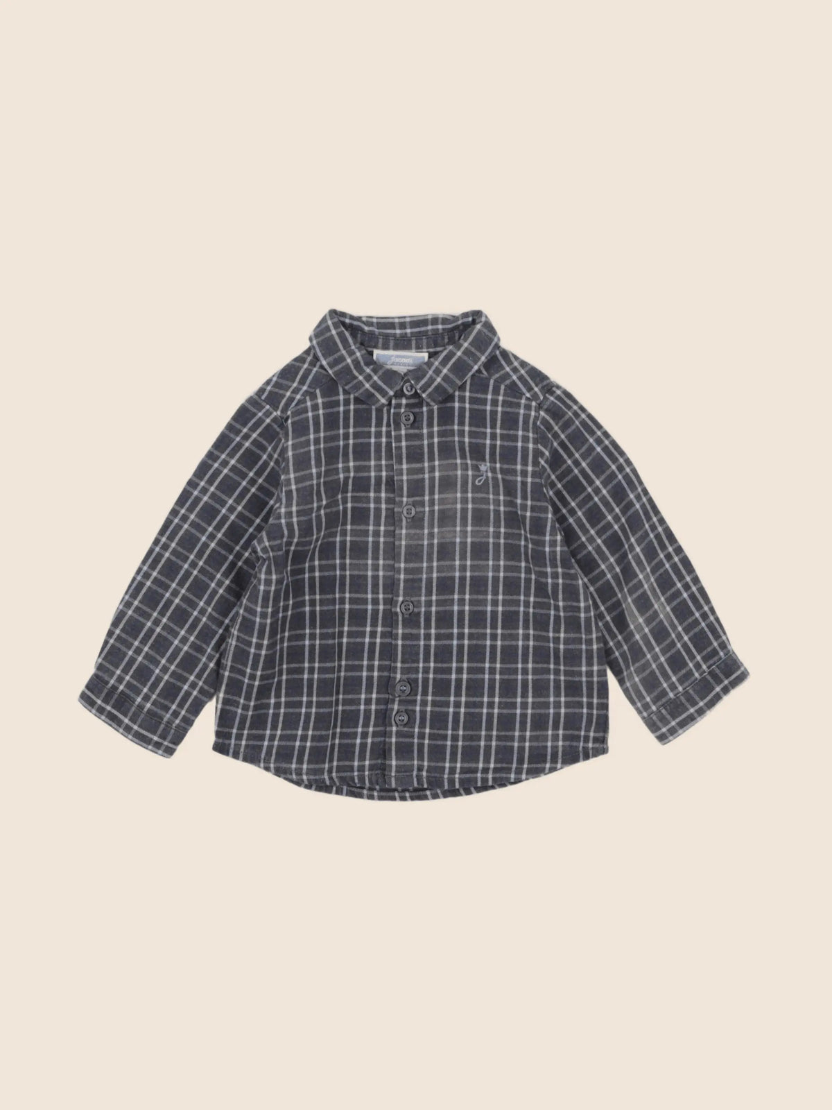 Jacadi - chemise gris - 12 mois