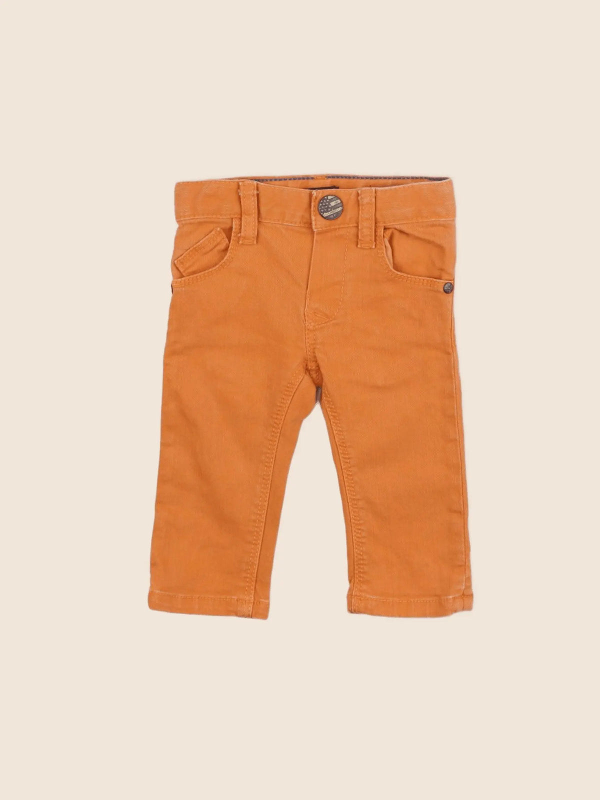 IKKS - jean orange - 3 mois