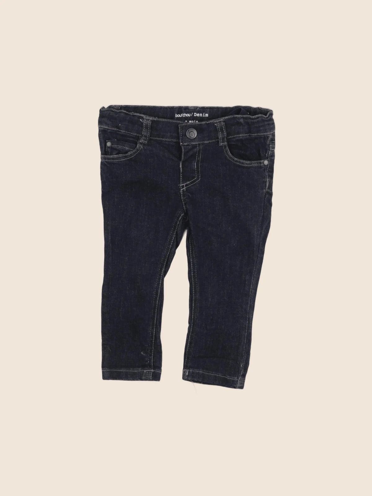 Boutchou - jean bleu - 9 mois