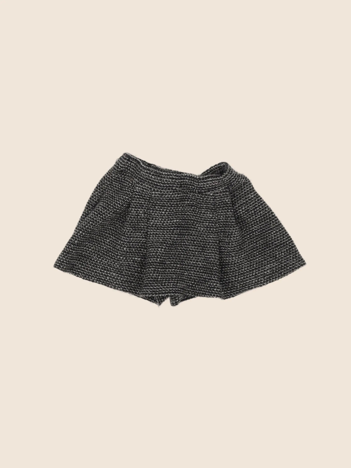 Zara - jupe short marron - 2/3 ans
