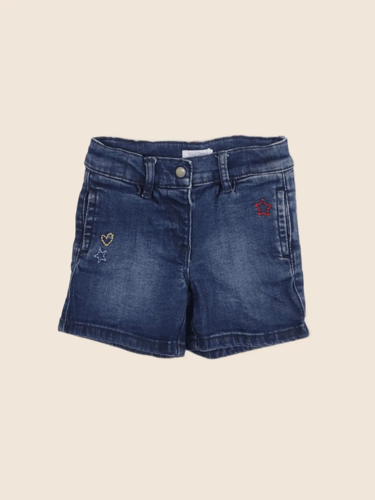 Boutchou - short bleu - 9 mois
