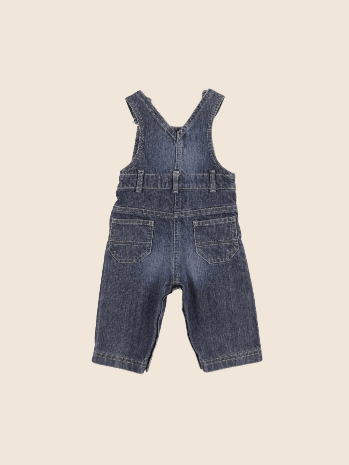 Petit Bateau - salopette bleu - 3 mois