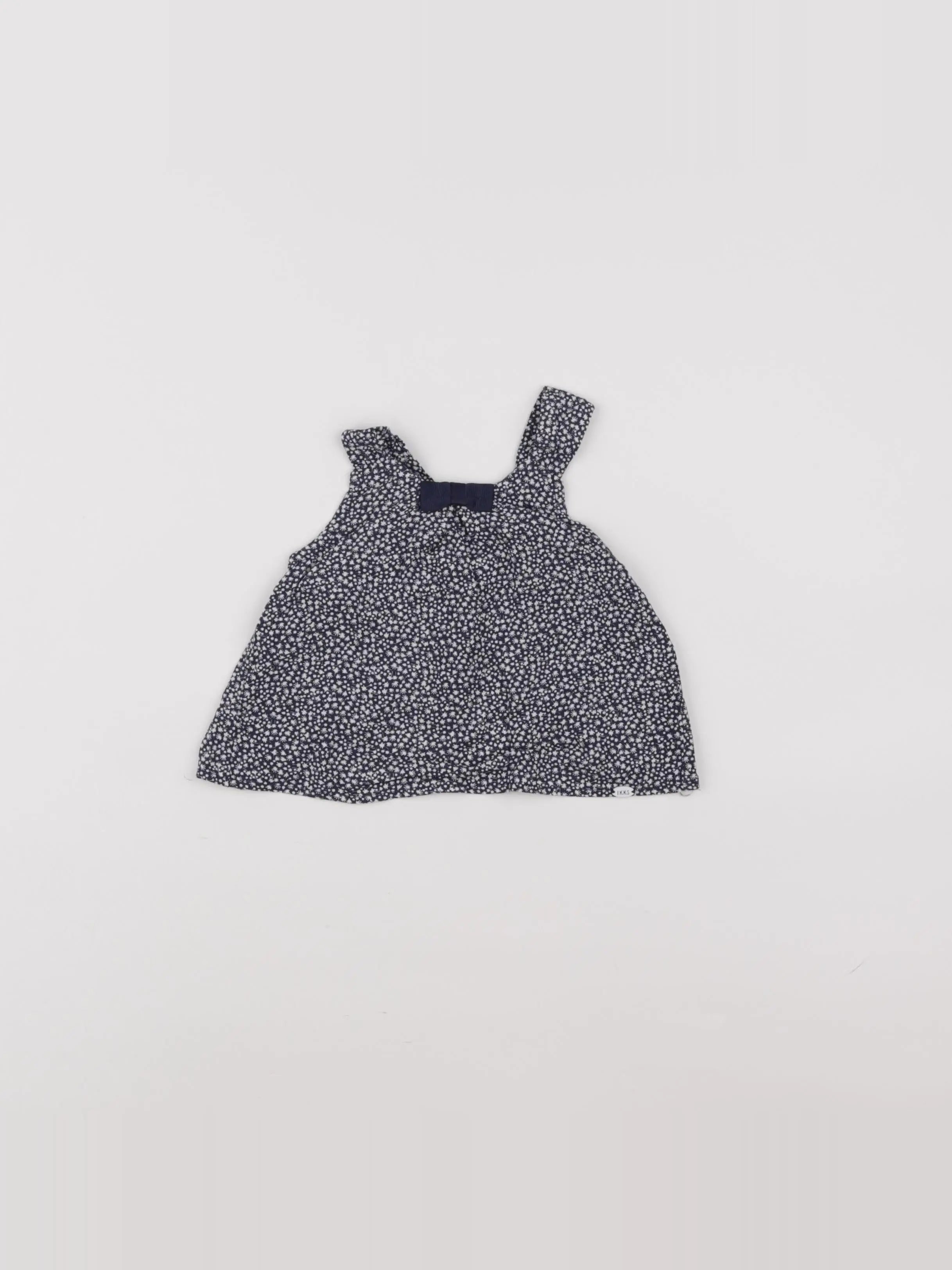 IKKS - blouse bleu - 6 mois