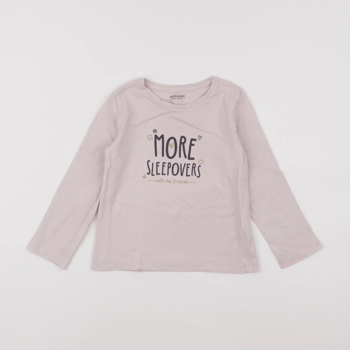 Vertbaudet - tee-shirt rose - 4 ans