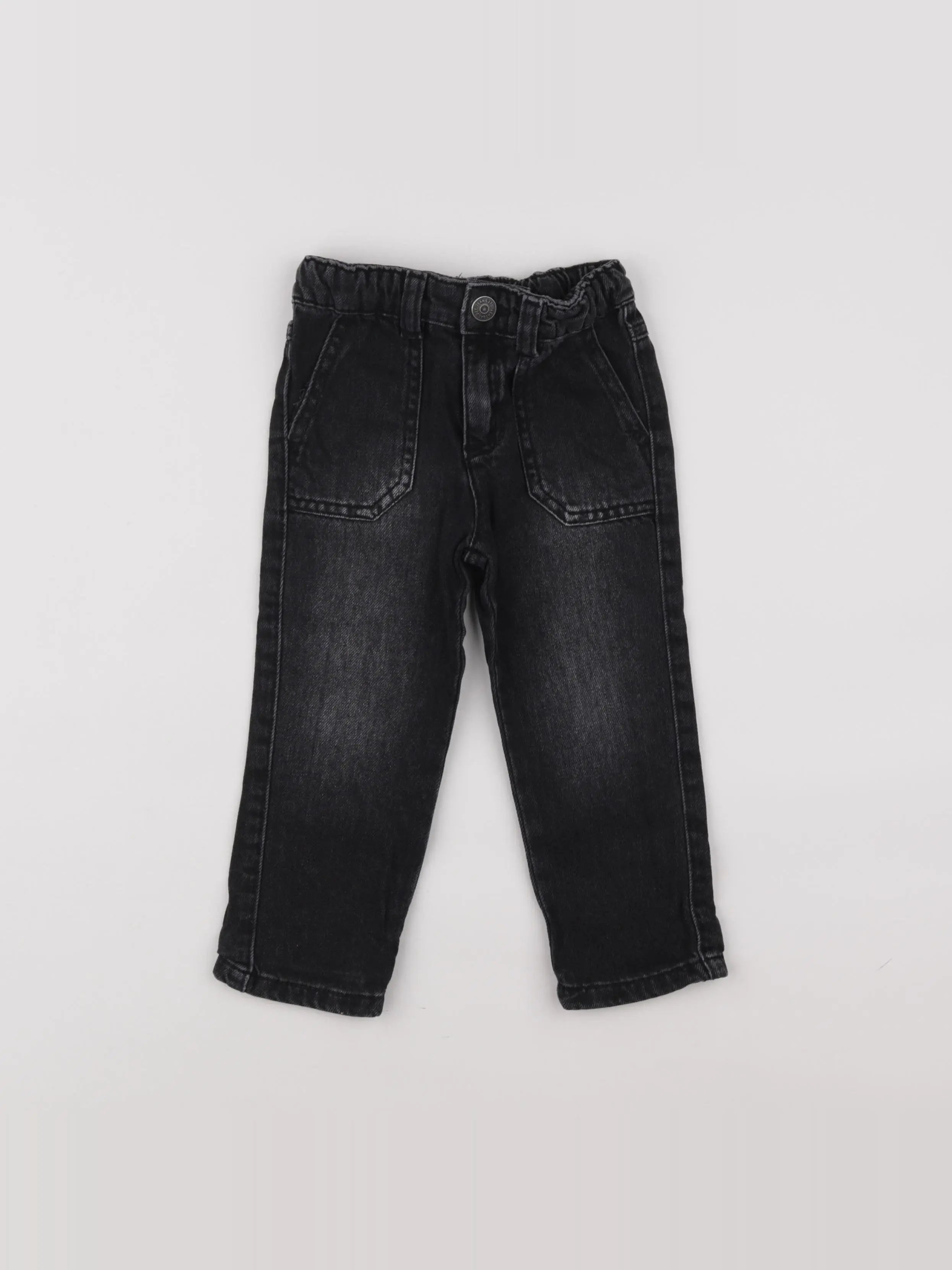 Vertbaudet - jean gris - 2 ans