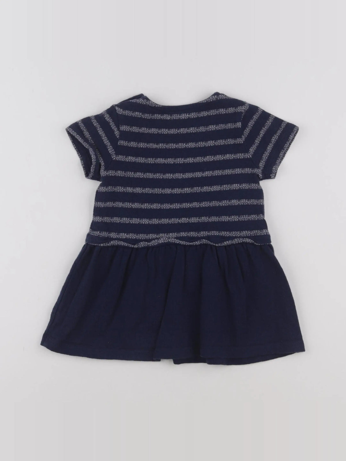 Boutchou - robe bleu - 12 mois