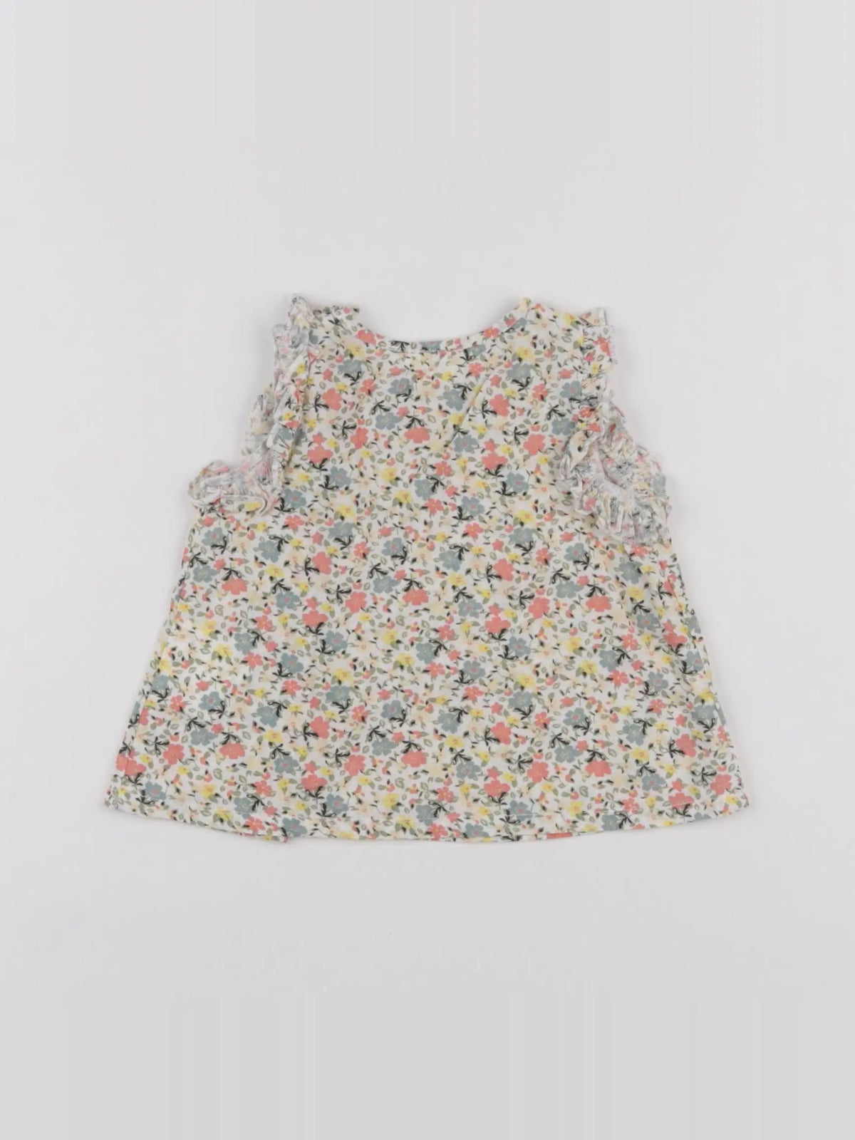 Boutchou - blouse multicolore - 3 mois