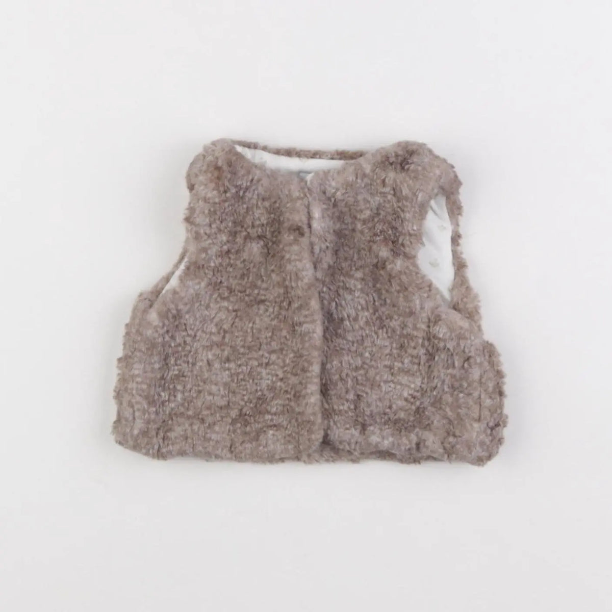Vertbaudet - gilet marron - 3 mois
