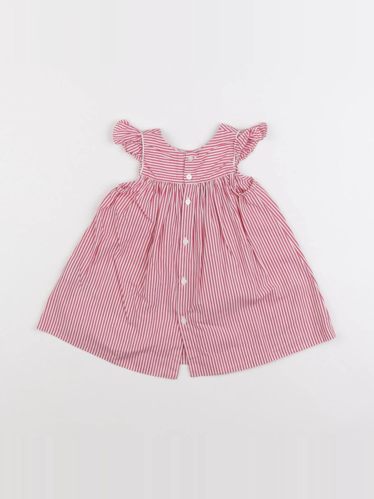 Jacadi - robe rose - 12 mois