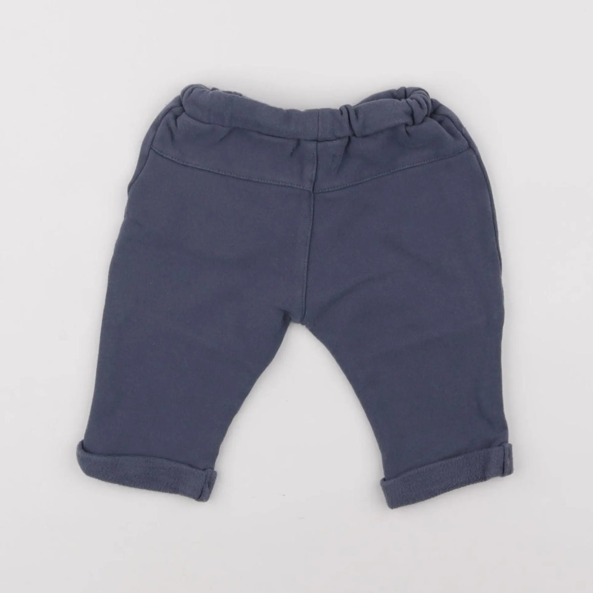 Vertbaudet - pantalon bleu - 12 mois