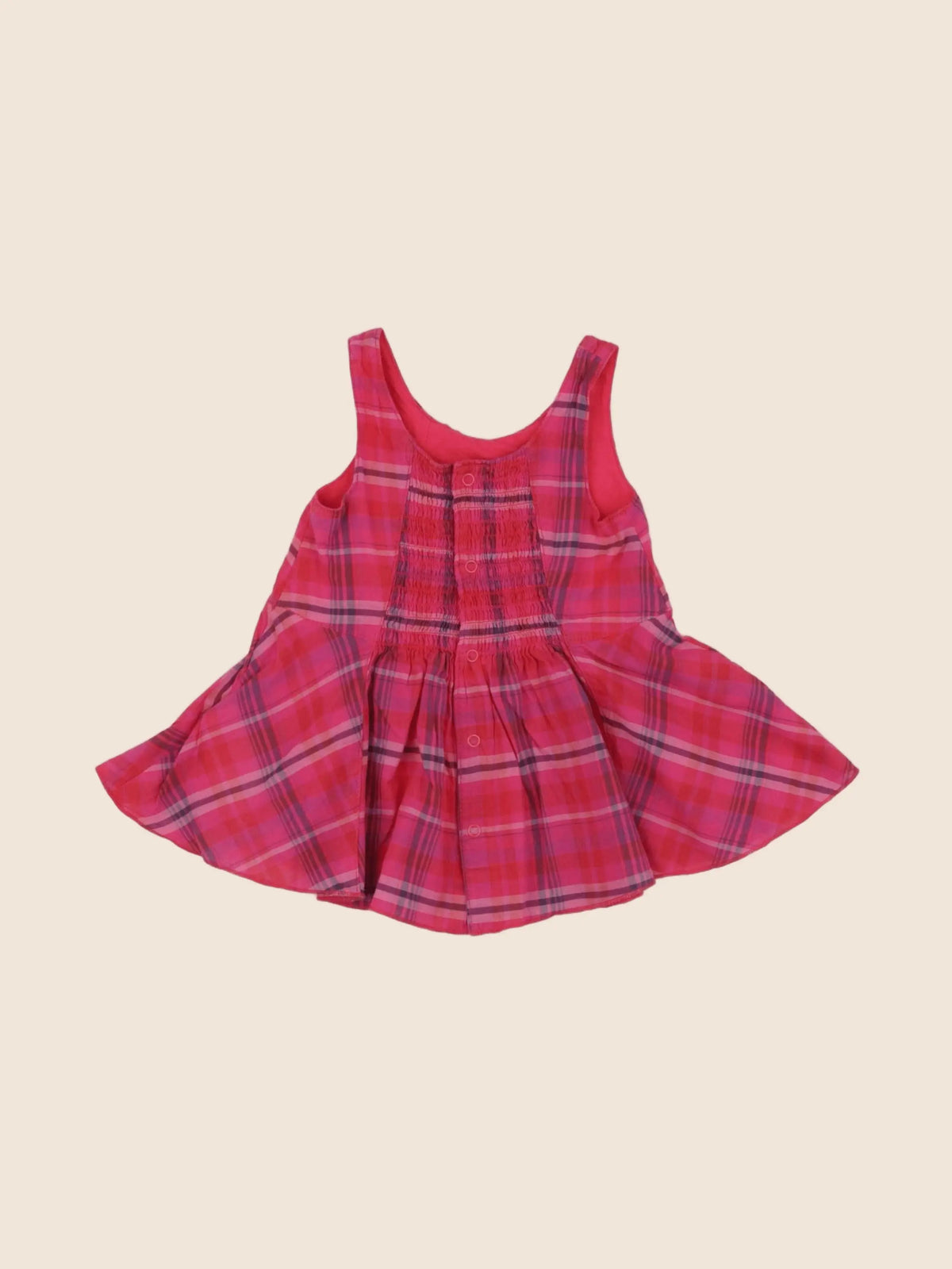 Vertbaudet - robe rose - 6 mois