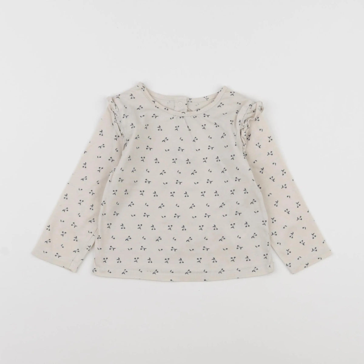 Vertbaudet - tee-shirt beige - 18 mois