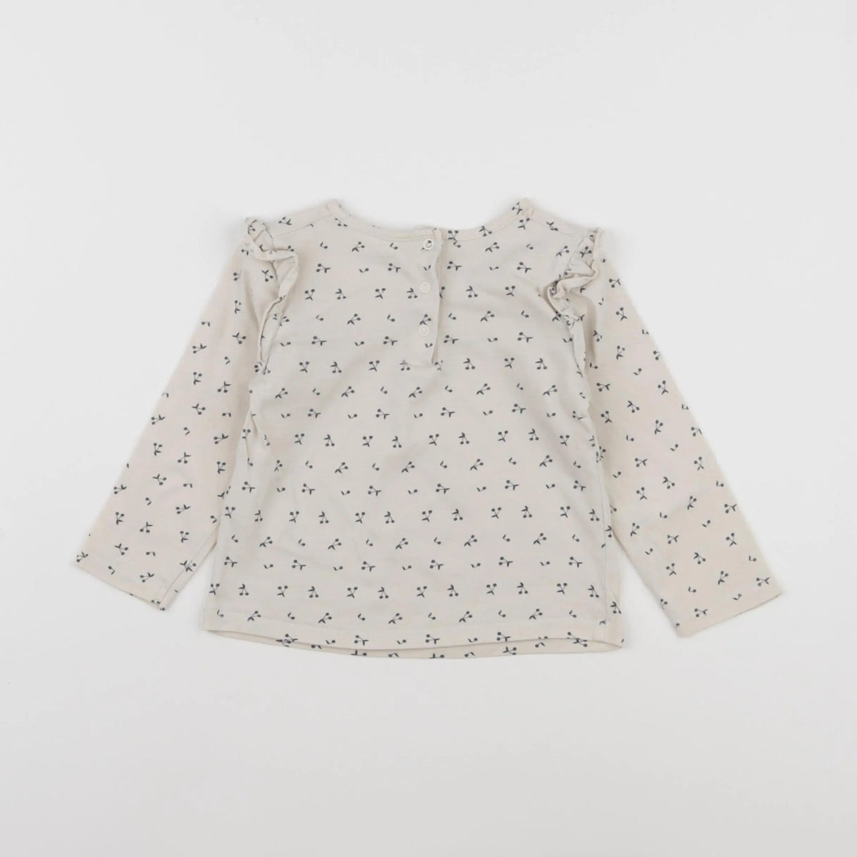 Vertbaudet - tee-shirt beige - 18 mois