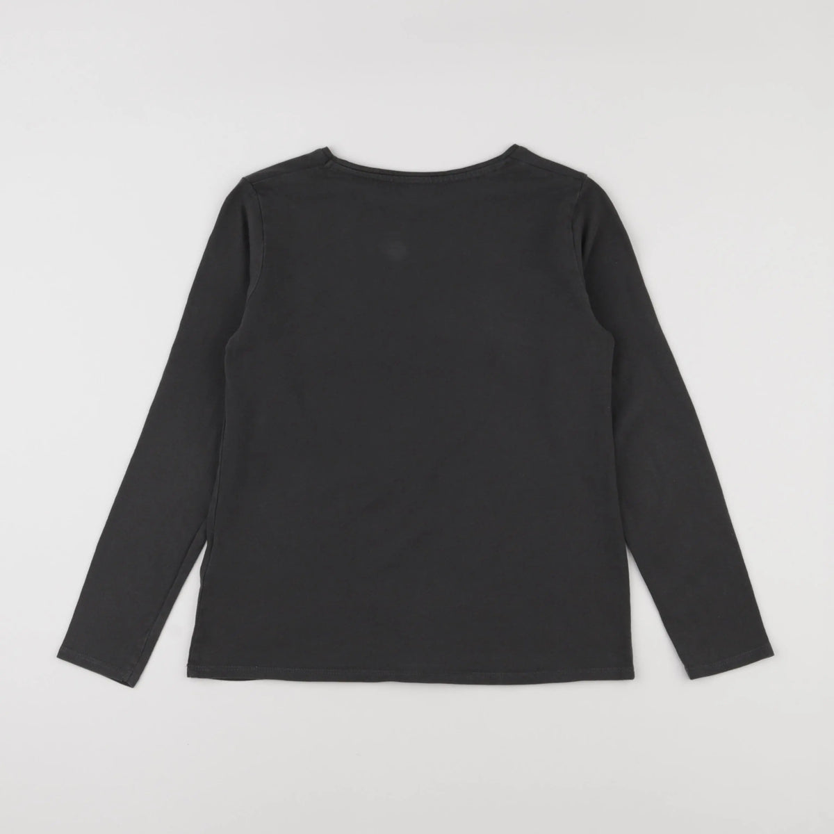 Vertbaudet - tee-shirt taupe - 10 ans