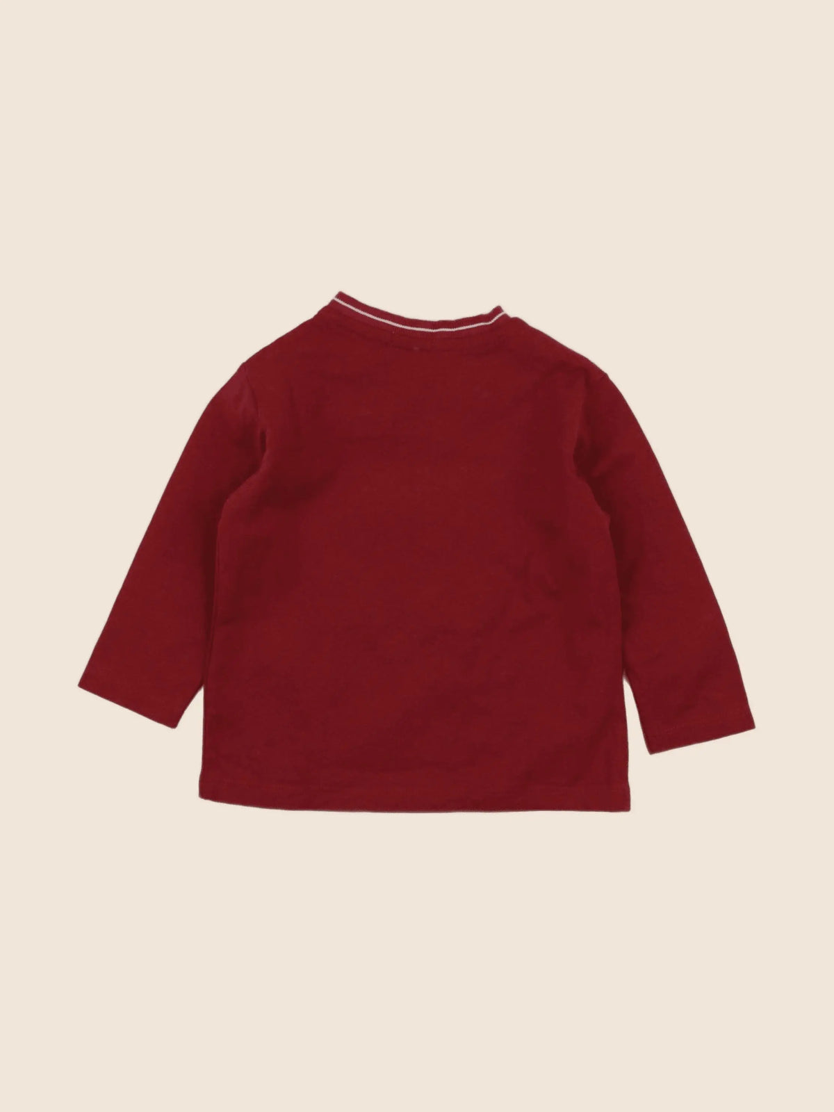 IKKS - tee-shirt rouge - 12 mois
