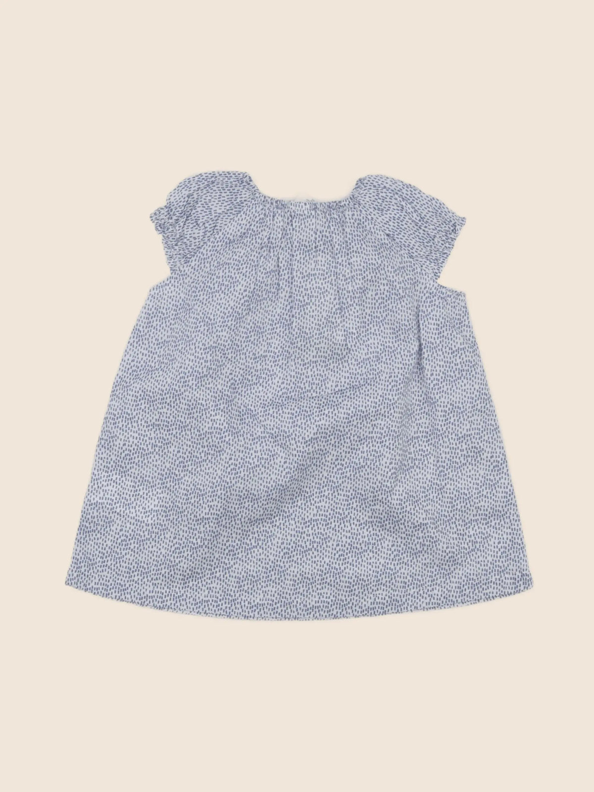H&M - robe bleu - 3/6 mois