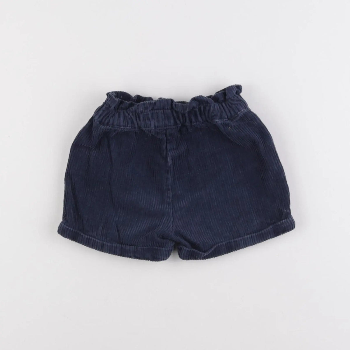 Vertbaudet - short bleu - 12 mois