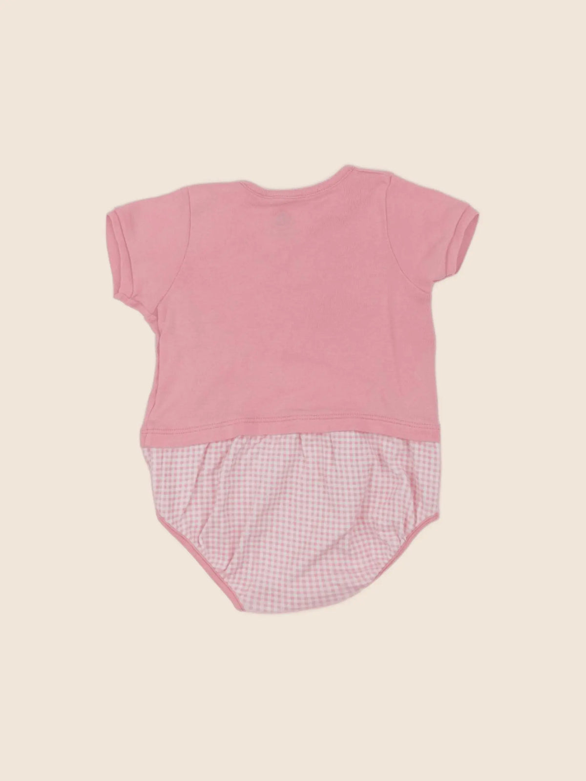 Petit Bateau - combinaison rose - 3 mois