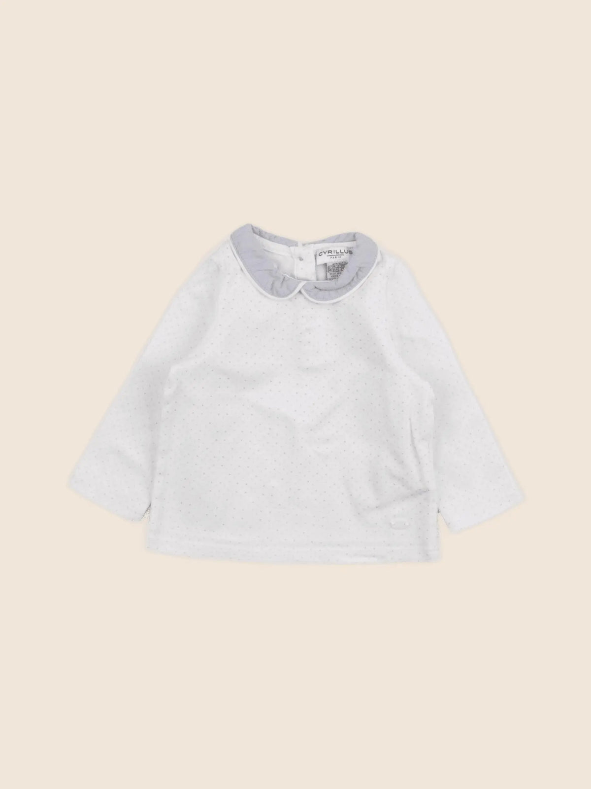 Cyrillus - tee-shirt gris - 6 mois