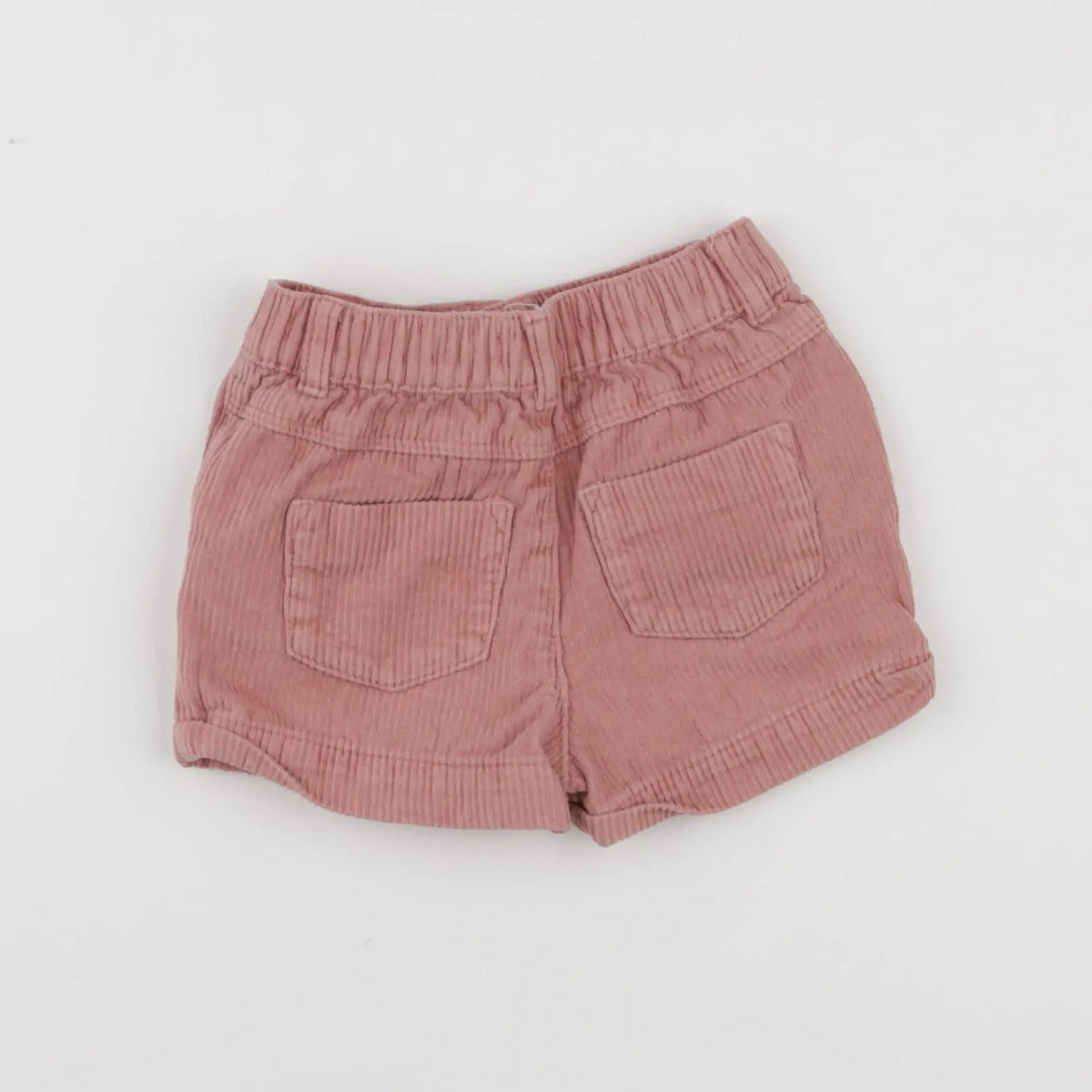 Vertbaudet - short rose - 12 mois