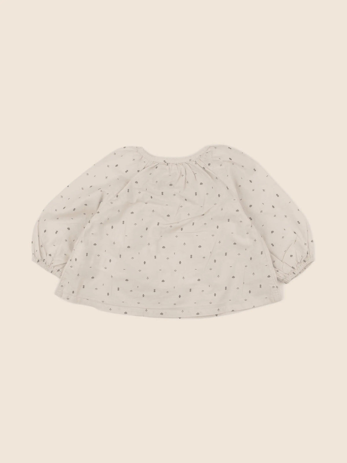 Vertbaudet - blouse beige - 12 mois