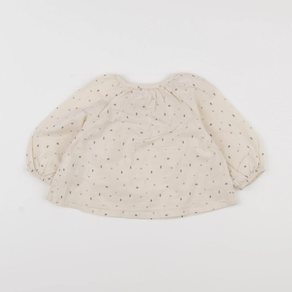 Vertbaudet - blouse beige - 12 mois
